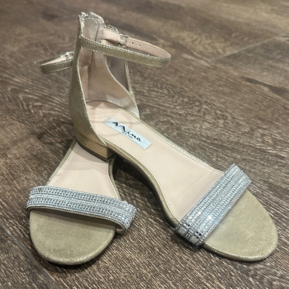 Nina Women's Sandals in Gold and Silver